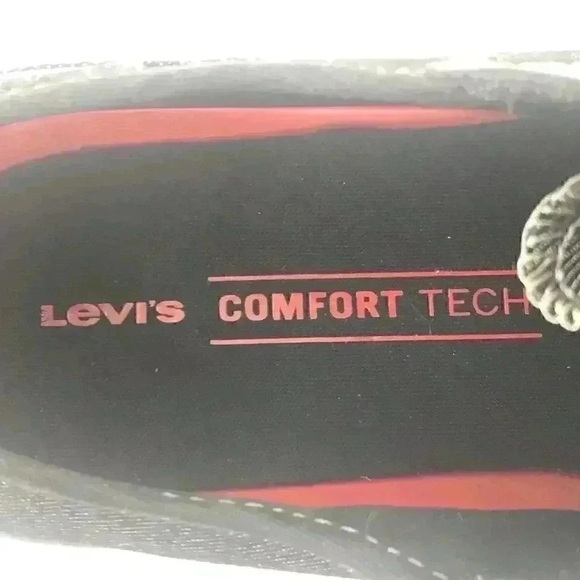 Levi’s Stan Buck C Men’s Sneakers Size 8 Black Denim Retro Comfort Casual - Picture 16 of 16